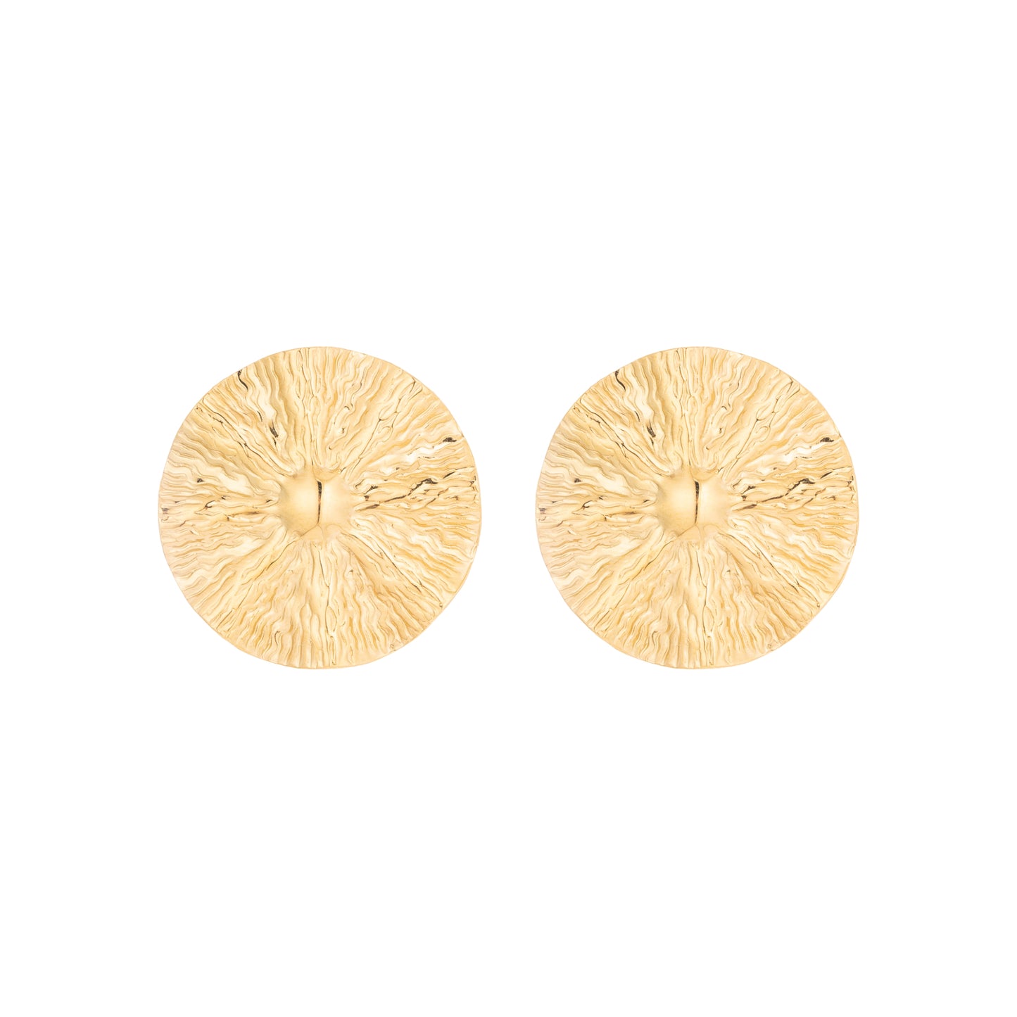 Golden Blossom Shadow Earrings