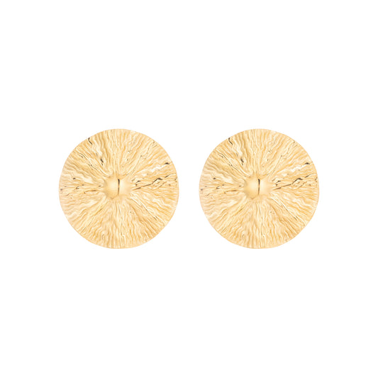 Golden Blossom Shadow Earrings