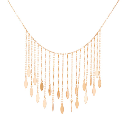 Golden Tassel Necklace